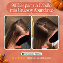 90 días para un cabello más grueso y abundante: antes y después